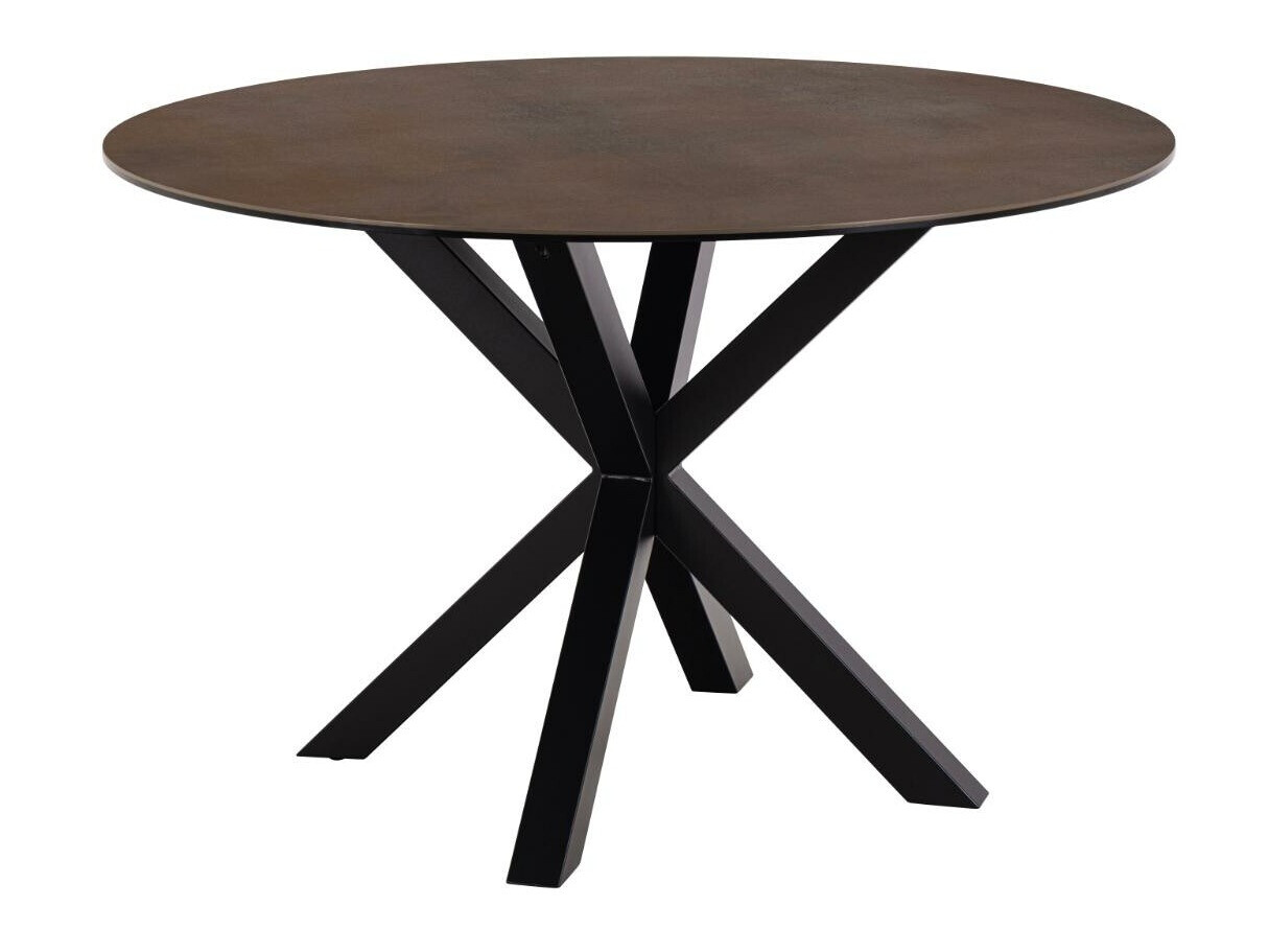 Маса Norsica 780 (Черен + Кафяв)