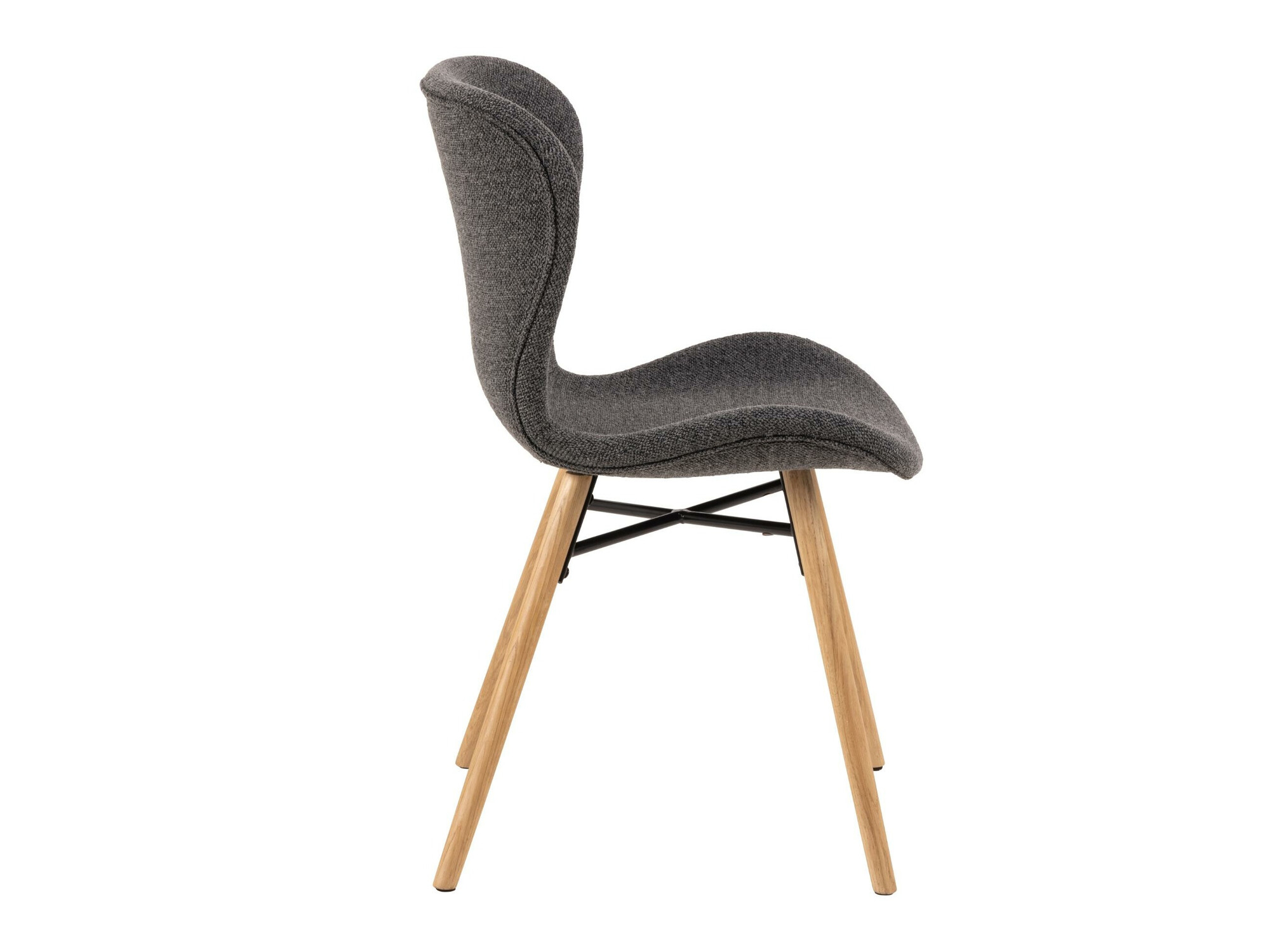 Стол Norsica 788 (Антрацит + Ярък дърво)