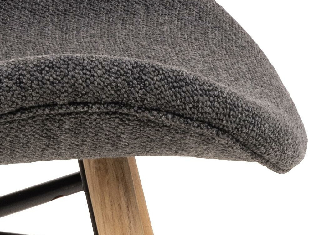 Стол Norsica 788 (Антрацит + Ярък дърво)