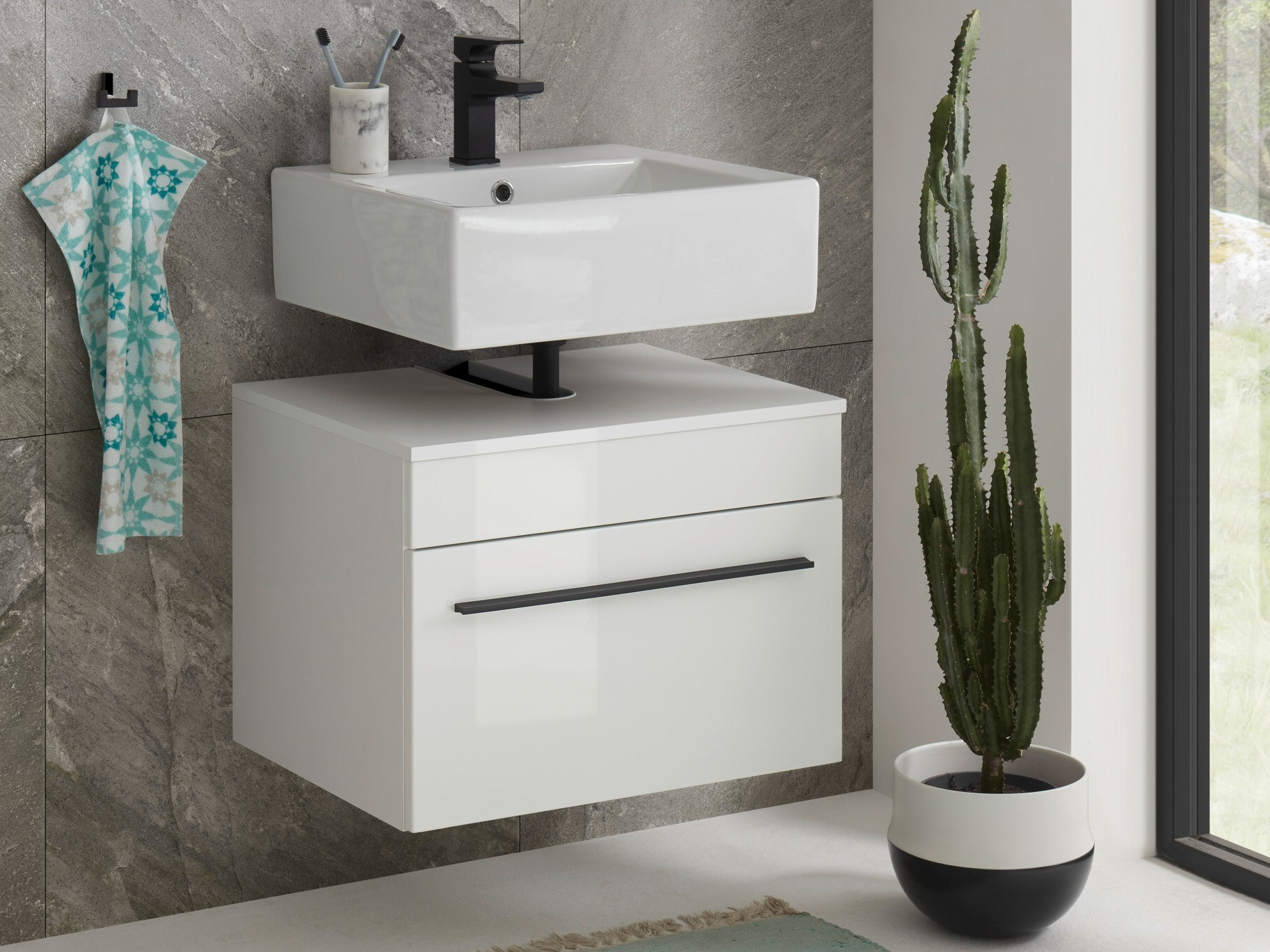 Окачен шкаф за мивка Torbelu 107