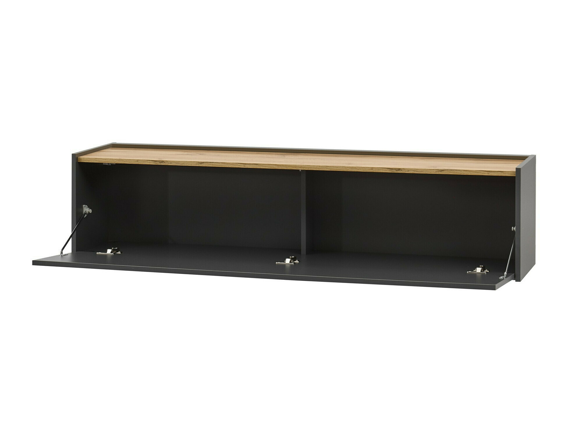 Комплект за хол Elbsori 140 (Антрацит + Дъб уотан)