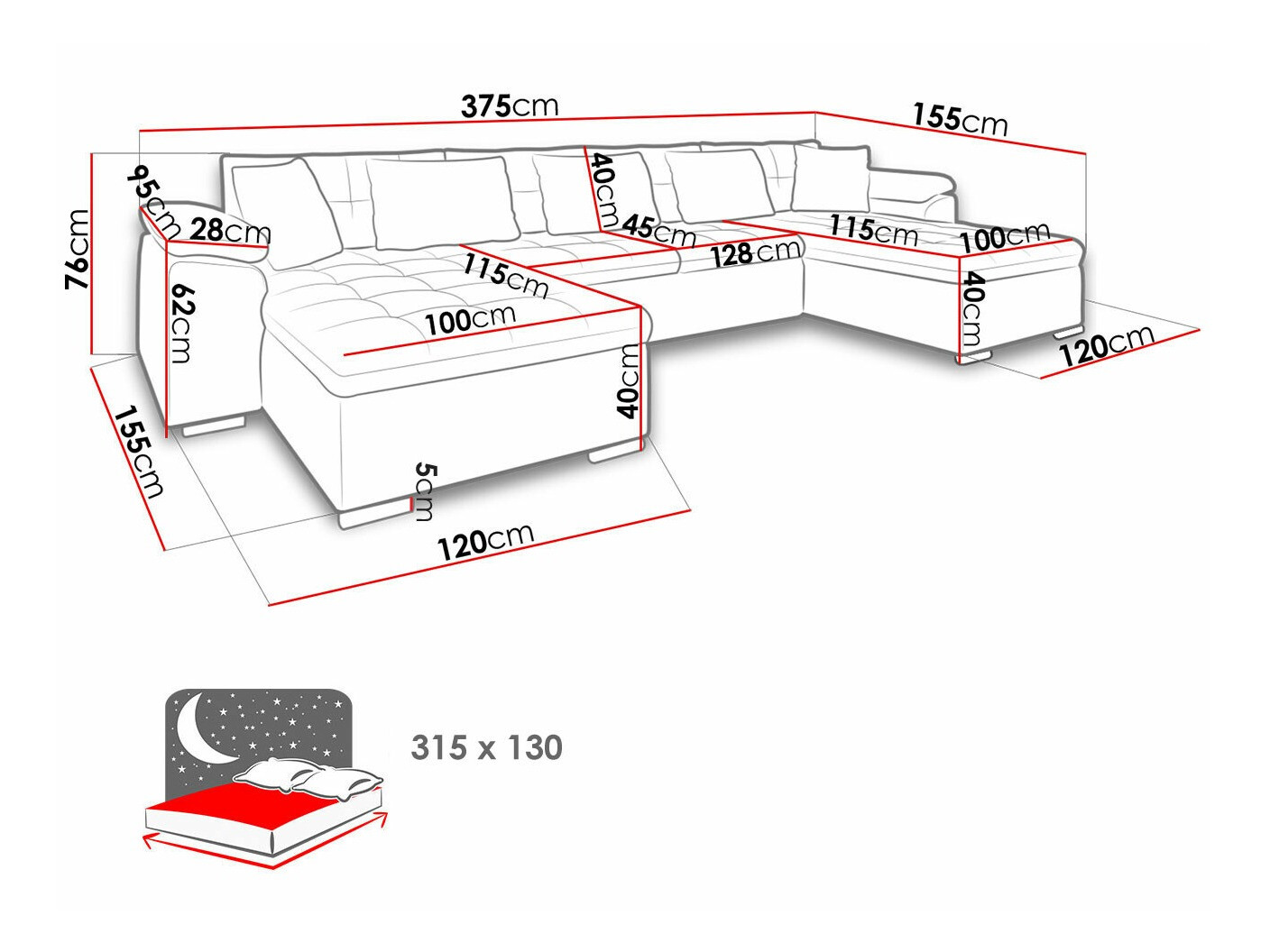 Ъглов диван Comfivo 359 (Poso 110)