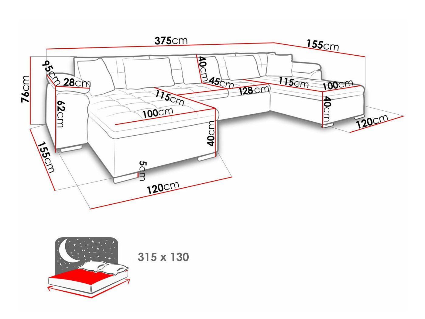 Ъглов диван Comfivo 359 (Poso 43)