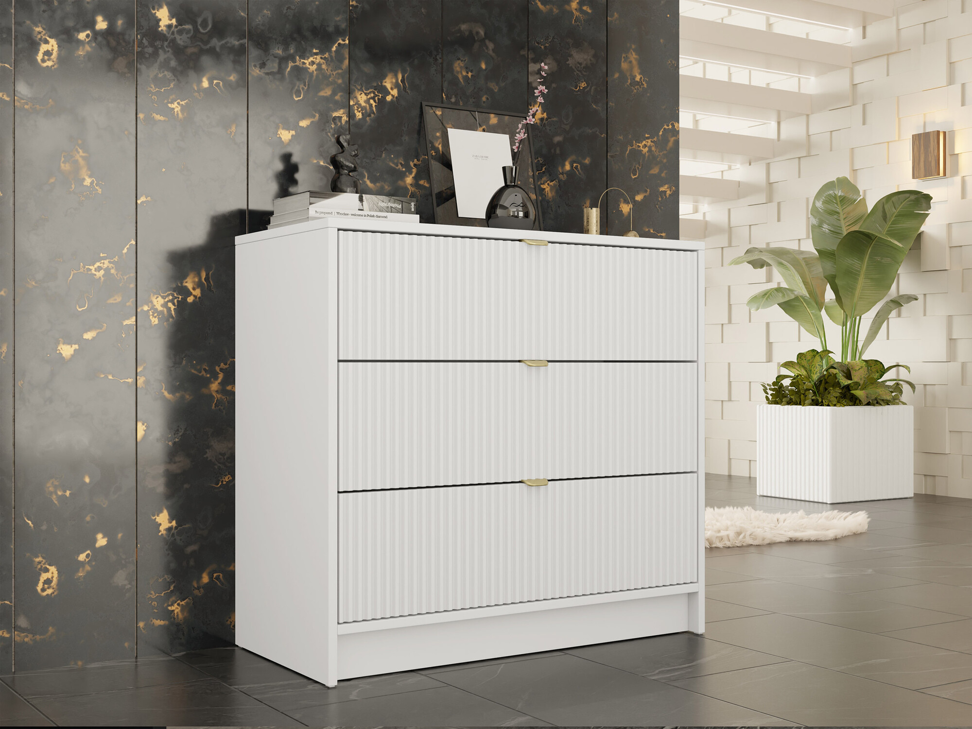 Скрин Comfivo Papilio I (Бял)