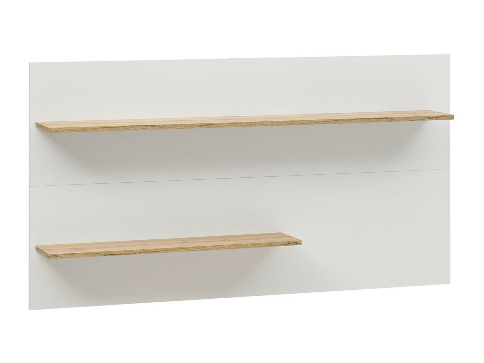 Комплект за хол Elbsori 147 (Бял + Дъб уотан)