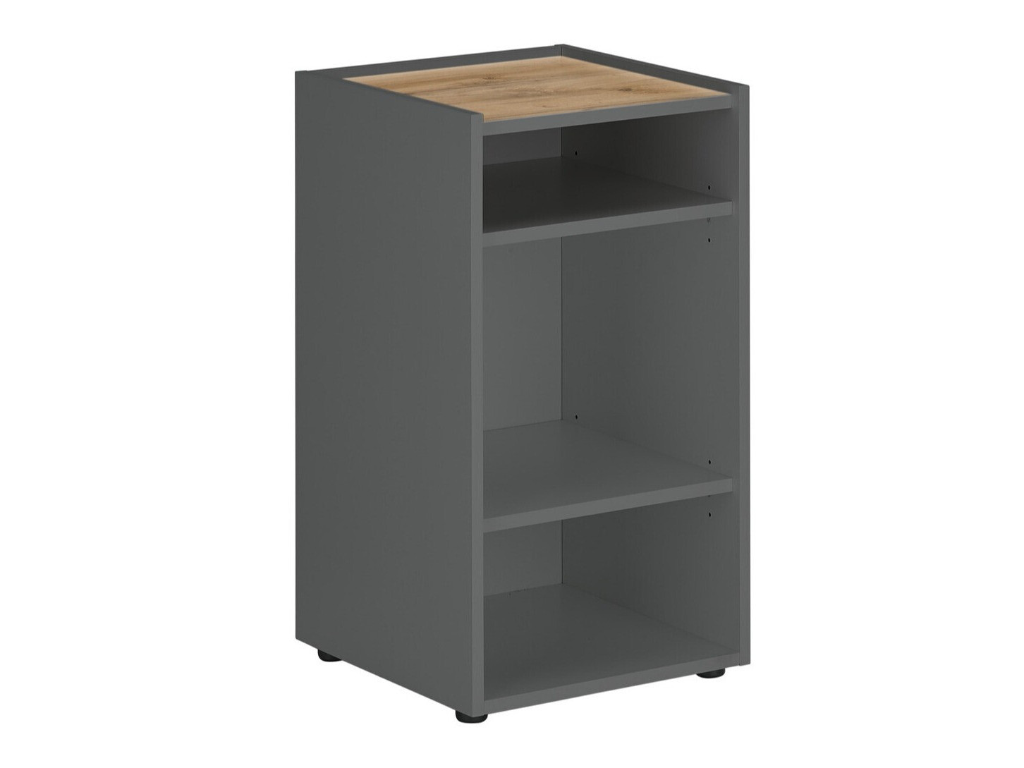 Етажерка Elbsori 149 (Антрацит + Дъб уотан)