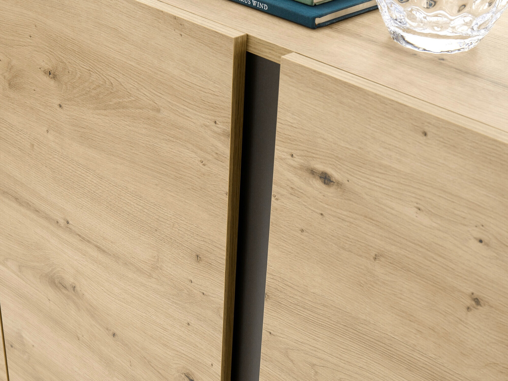 ТВ шкаф Veropho 102 (Artisan дъб + Графит)