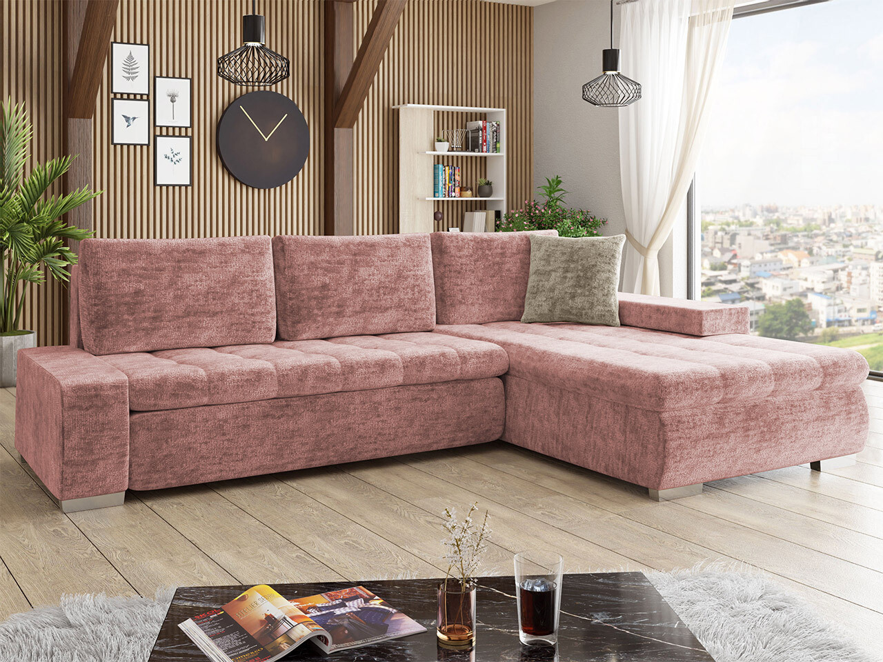 Ъглов диван Comfivo 147 (Miu 2034 + Miu 2041)