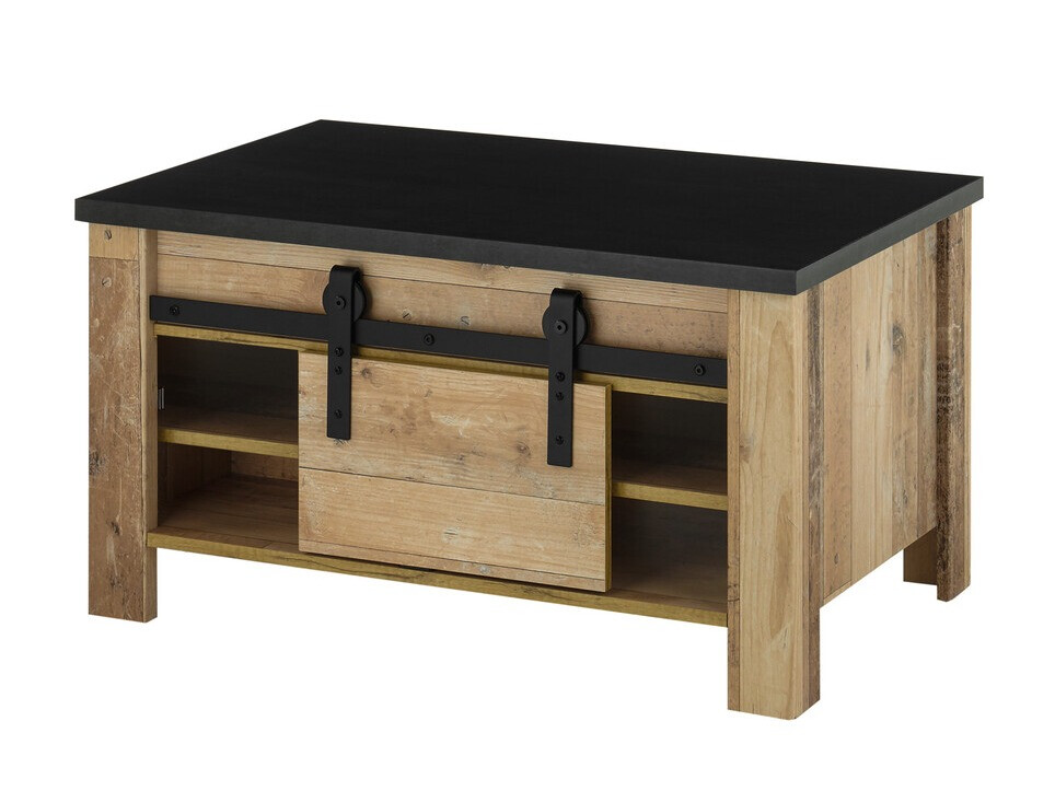 Масичка за кафе Cirtale 111 (Антрацит + Отлежало дърво)