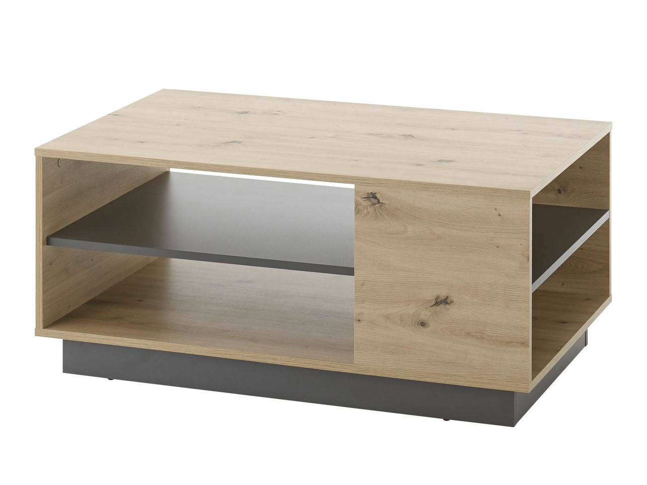 Масичка за кафе Veropho 108 (Artisan дъб + Графит)