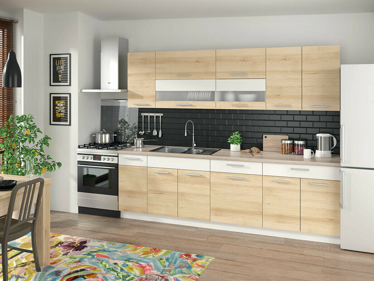 Модулен окачен шкаф Mode Beech 107