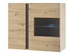Окачен шкаф Veropho 105 (Artisan дъб + Графит)