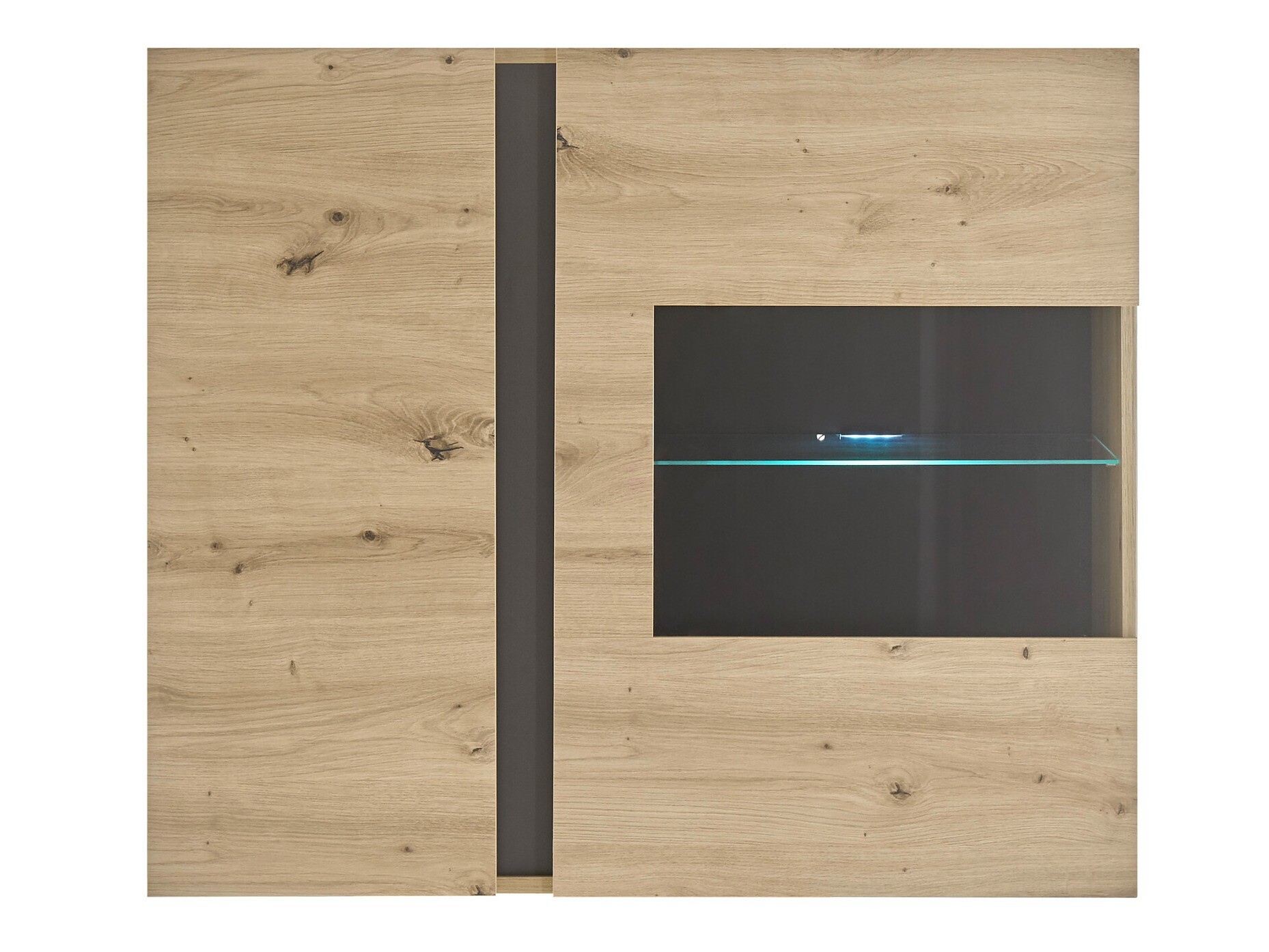 Окачен шкаф Veropho 105 (Artisan дъб + Графит)