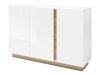 Шкаф Veropho 106 (Бял гланц + Grandson дъб)