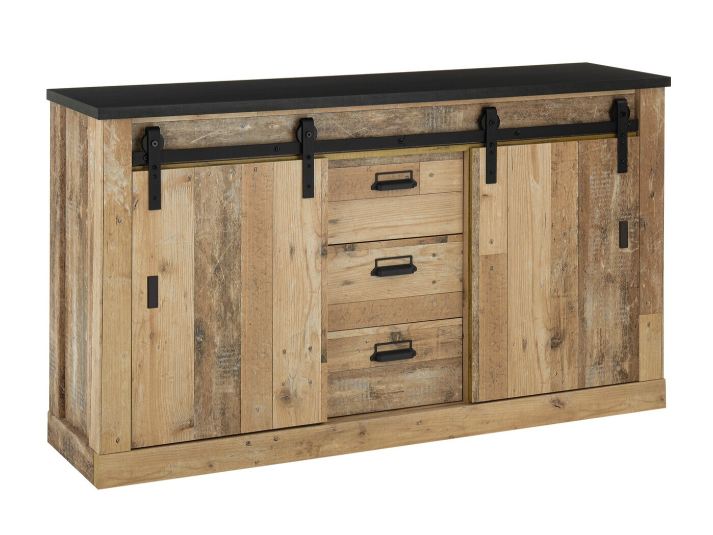 Скрин Cirtale 116 (Антрацит + Отлежало дърво)