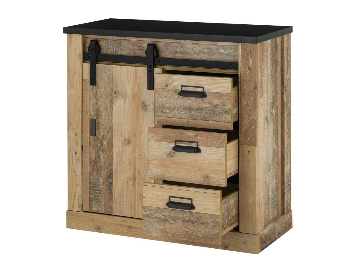 Скрин Cirtale 117 (Антрацит + Отлежало дърво)