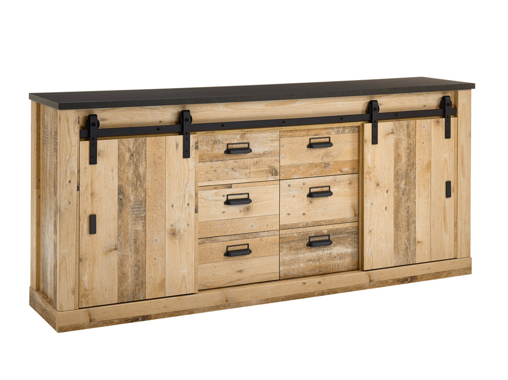 Скрин Cirtale 118 (Антрацит + Отлежало дърво)