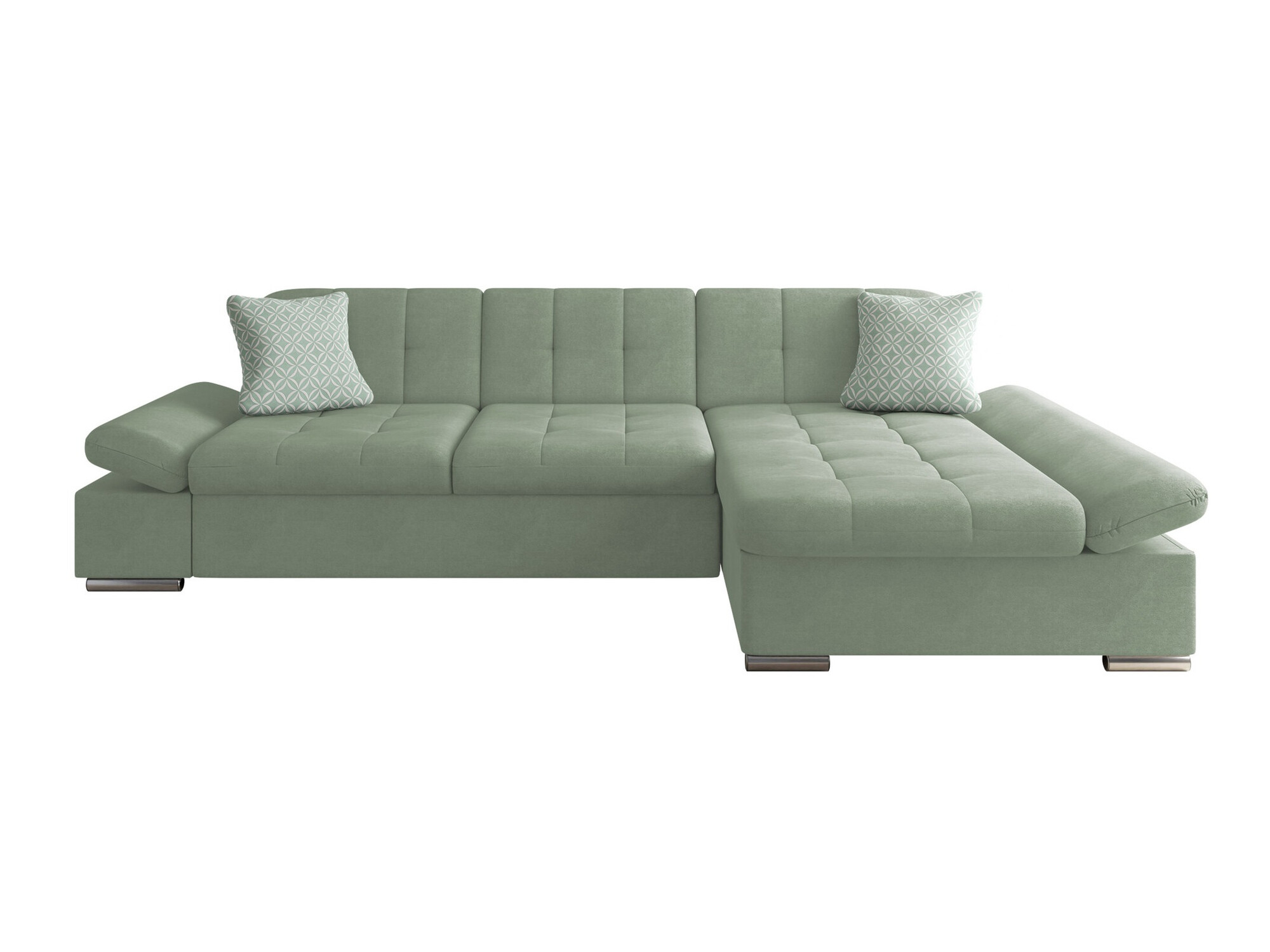Ъглов диван Comfivo Sanitas I (Uttario Velvet 2954 + Evo 29)