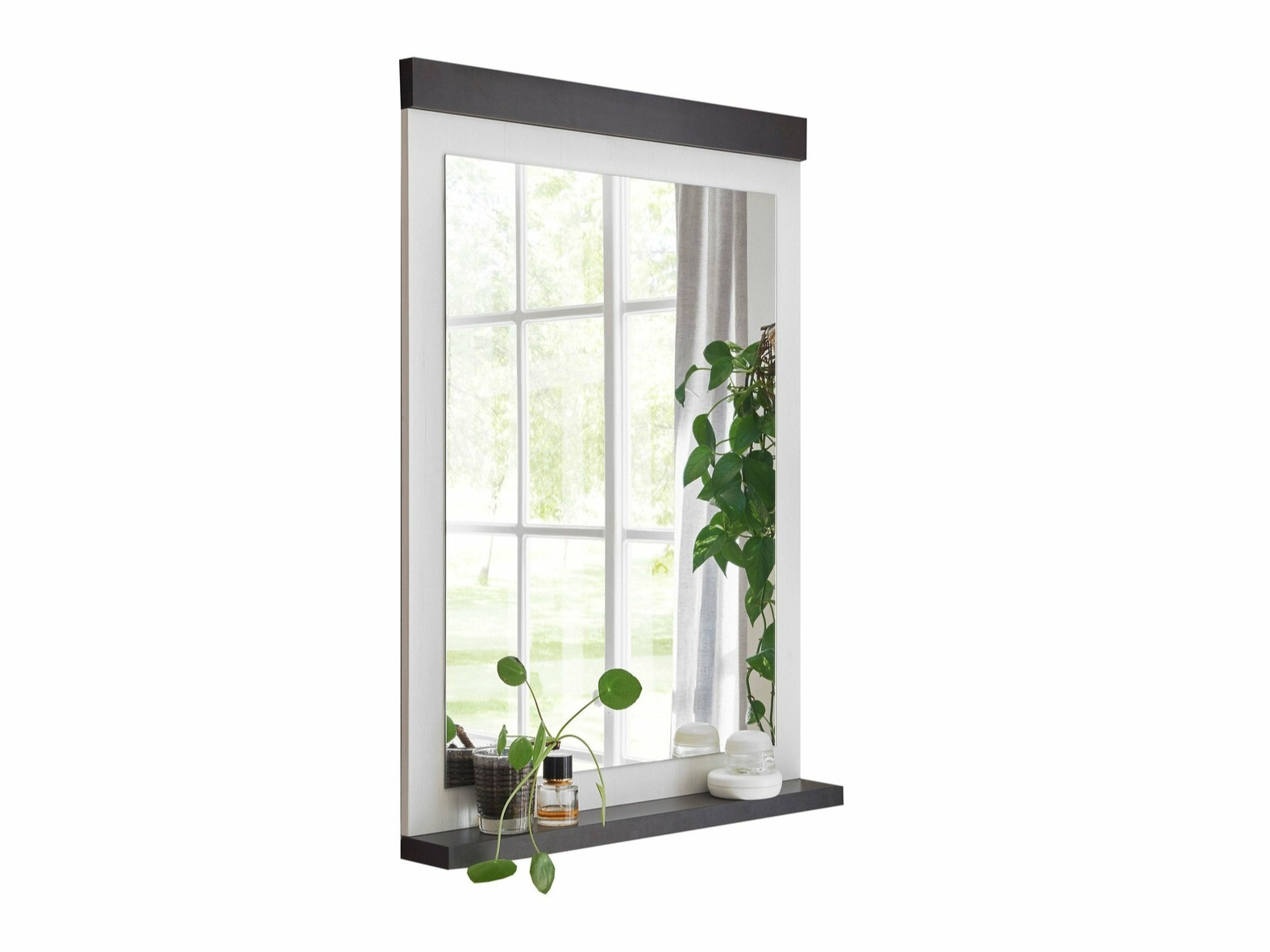 Огледало Cirtale 127 (Антрацит + Избелен бор)