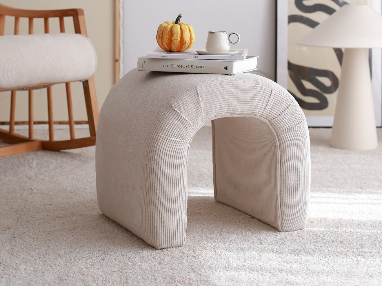 Табуретка Altadena 572 (Бял)