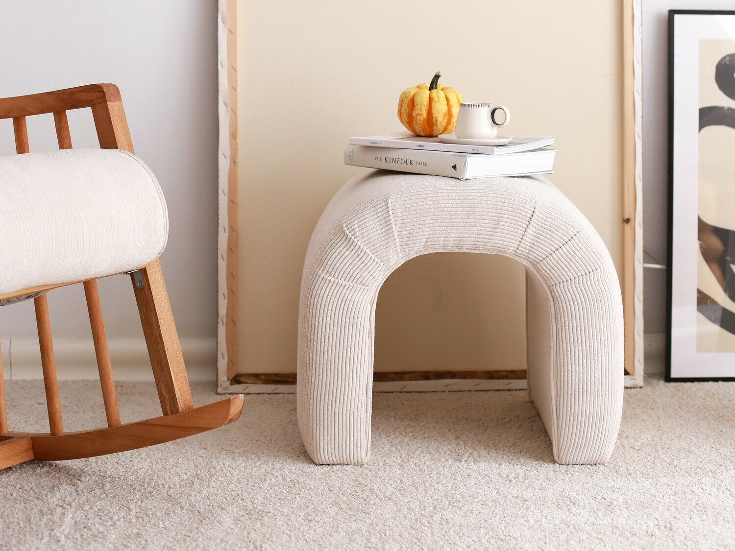 Табуретка Altadena 572 (Бял)