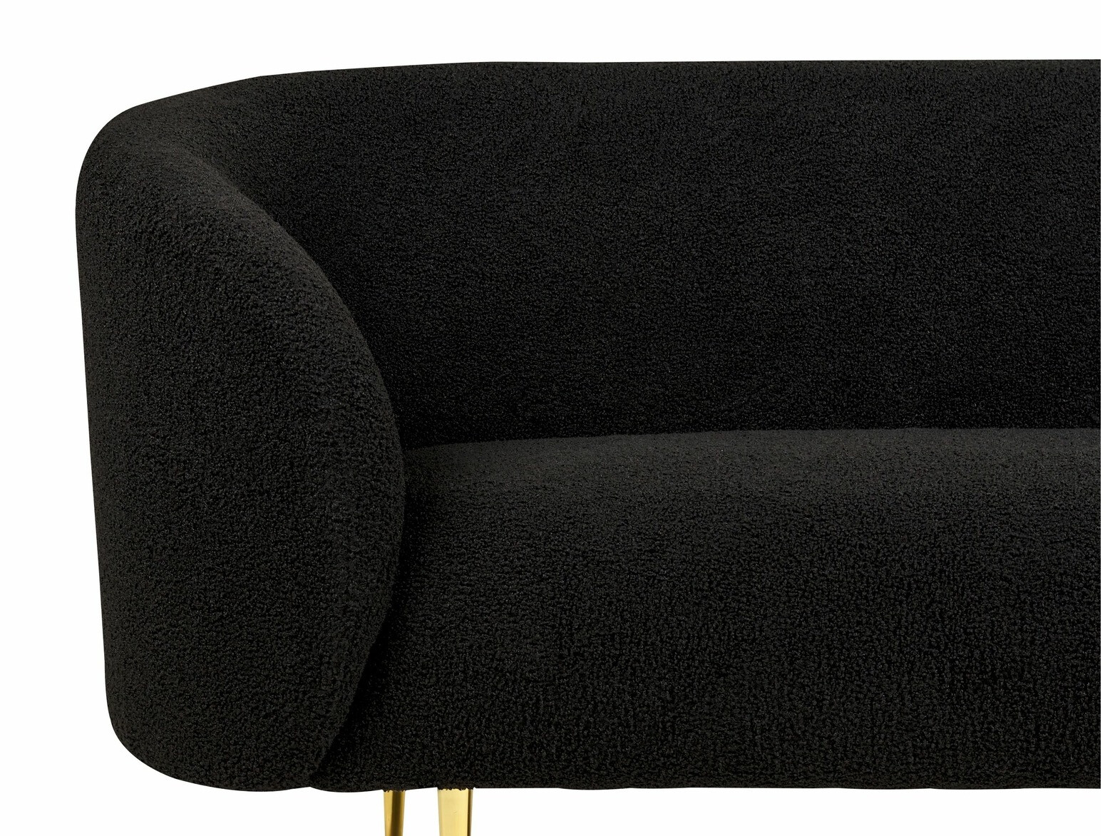 Диван Berwyn 123 (Черен + Златно)