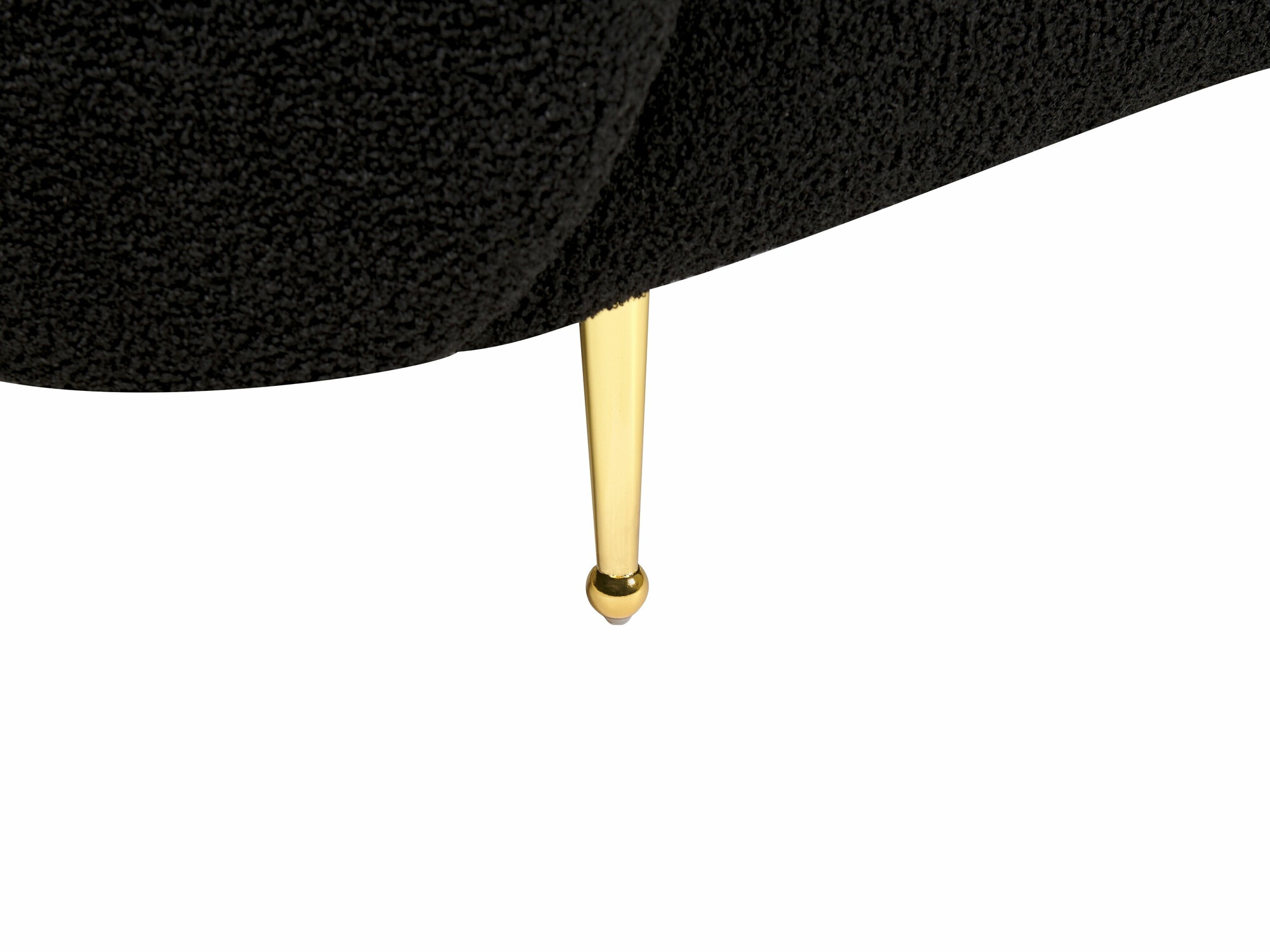 Диван Berwyn 123 (Черен + Златно)