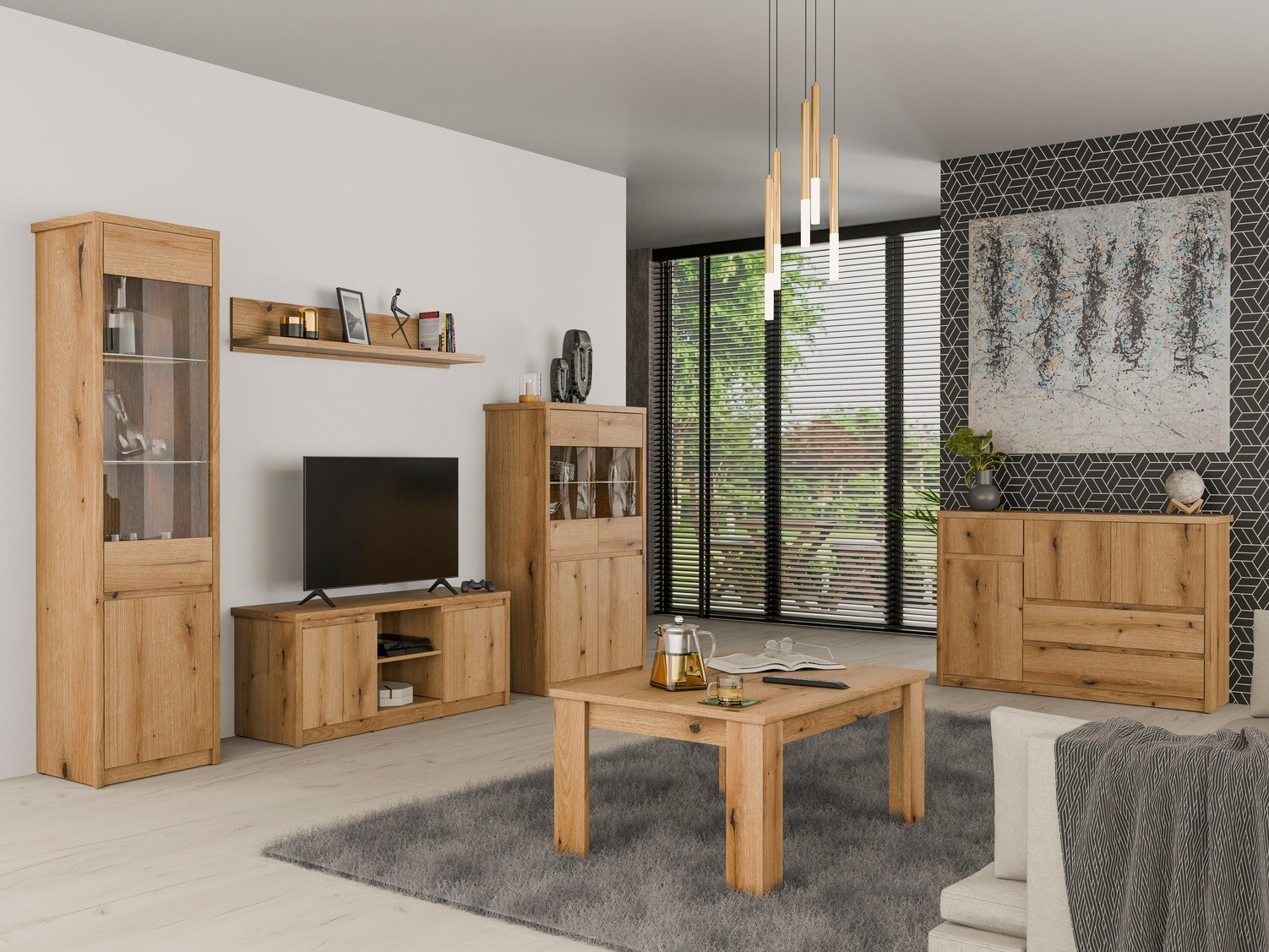 Стенна етажерка Melmavo 109