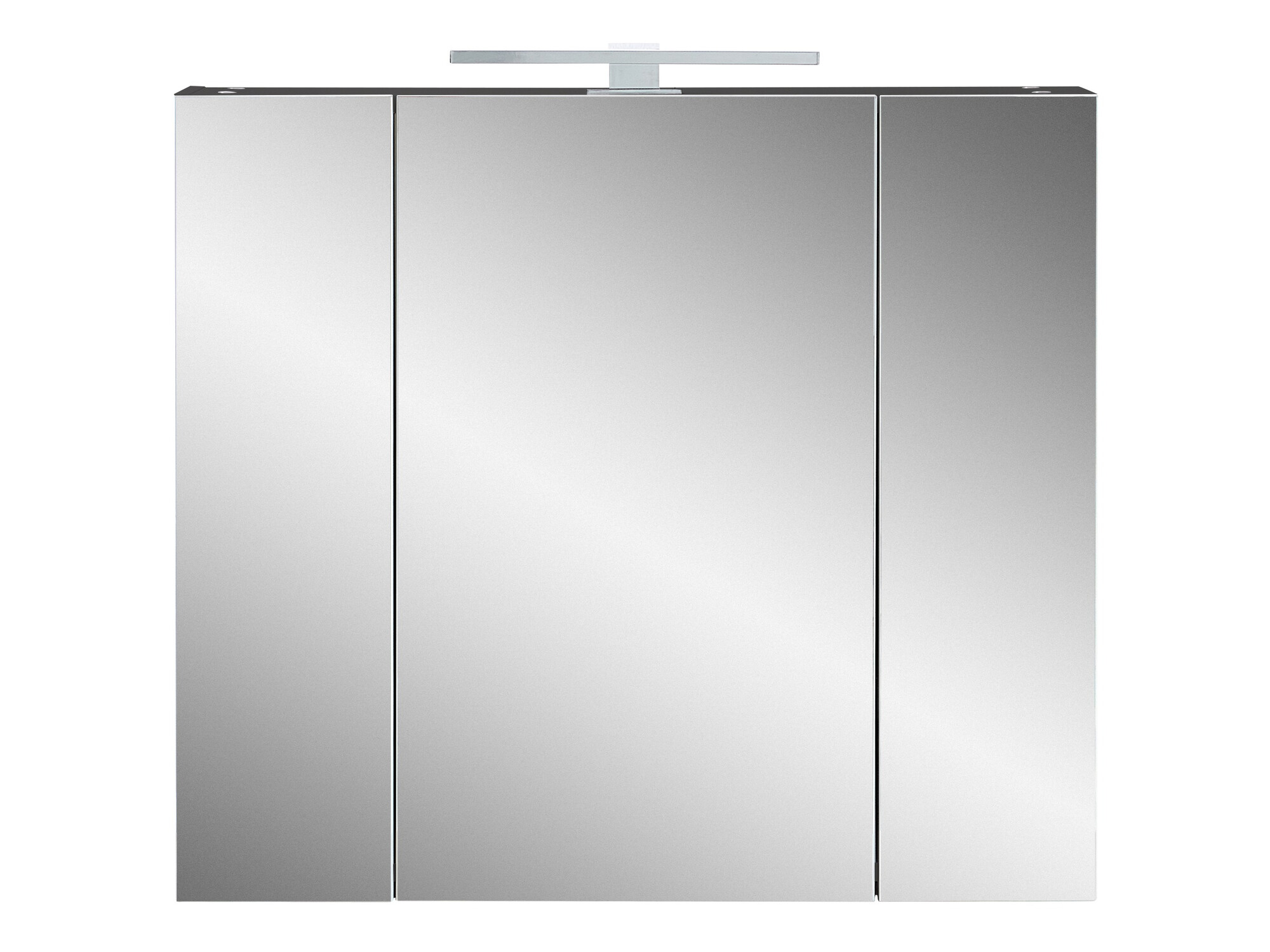 Шкаф за баня с огледало Temeli 101 (Графит)