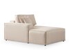 Ъглов диван Altadena 580 (Сметана)