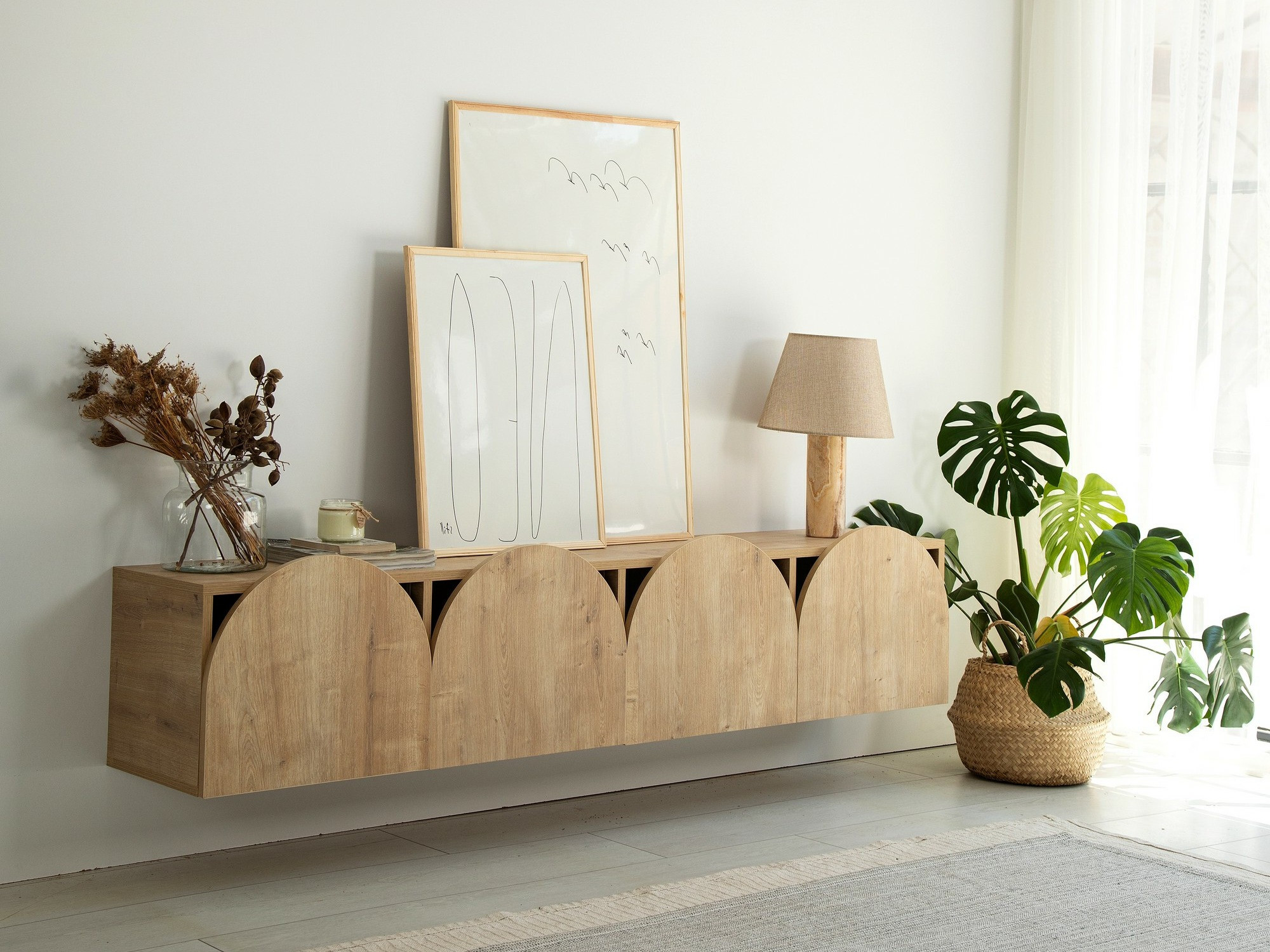 ТВ шкаф Kailua 2066 (Дъб)