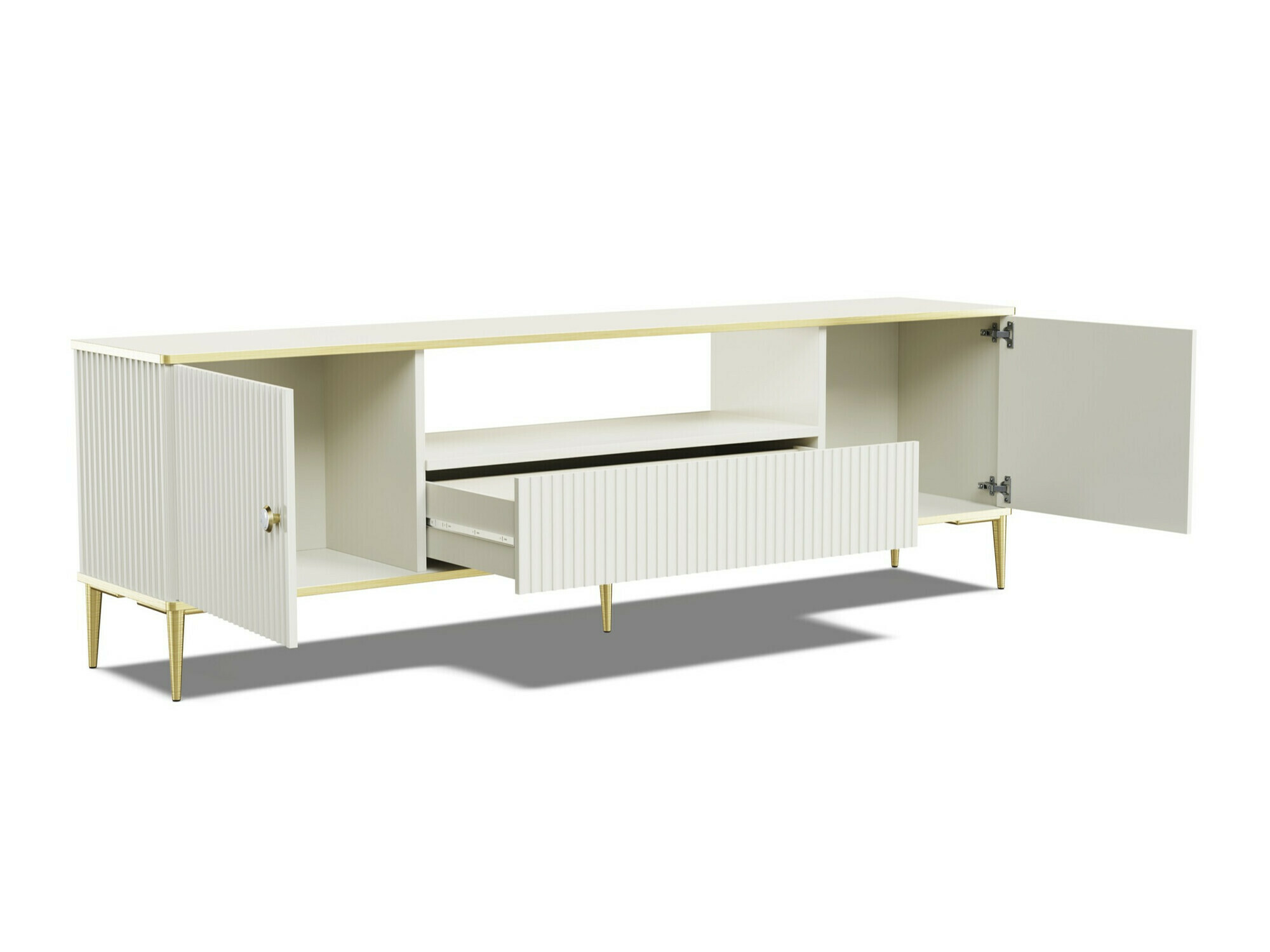 Комплект за хол Romciro 103 (Кашмир + Златно)