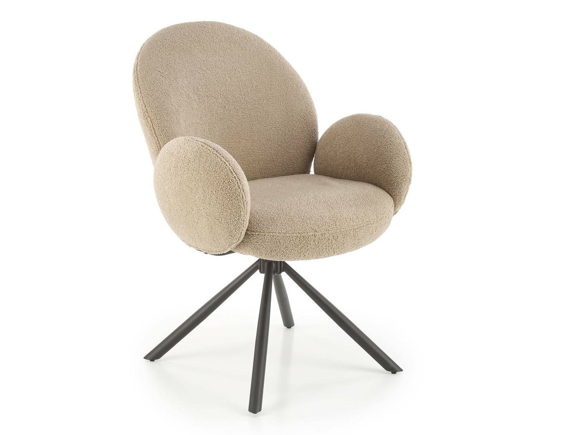 Стол Houston 1527 (Капучино + Черен)