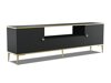 ТВ шкаф Romciro 100 (Черен + Златно)