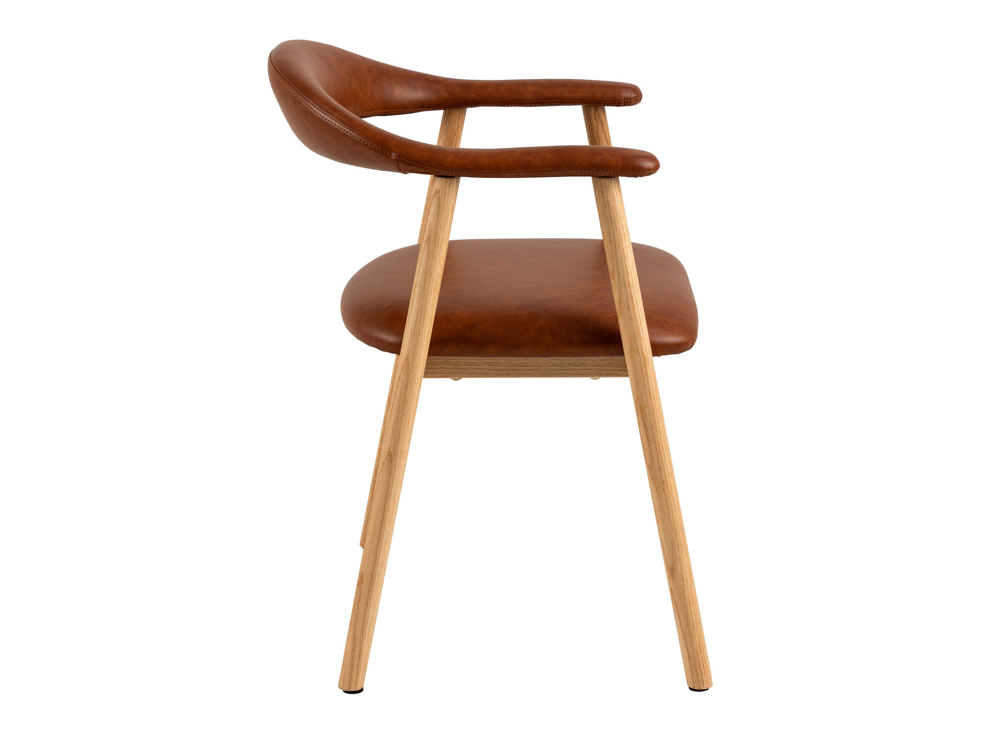 Стол Norsica 875 (Кафяв)