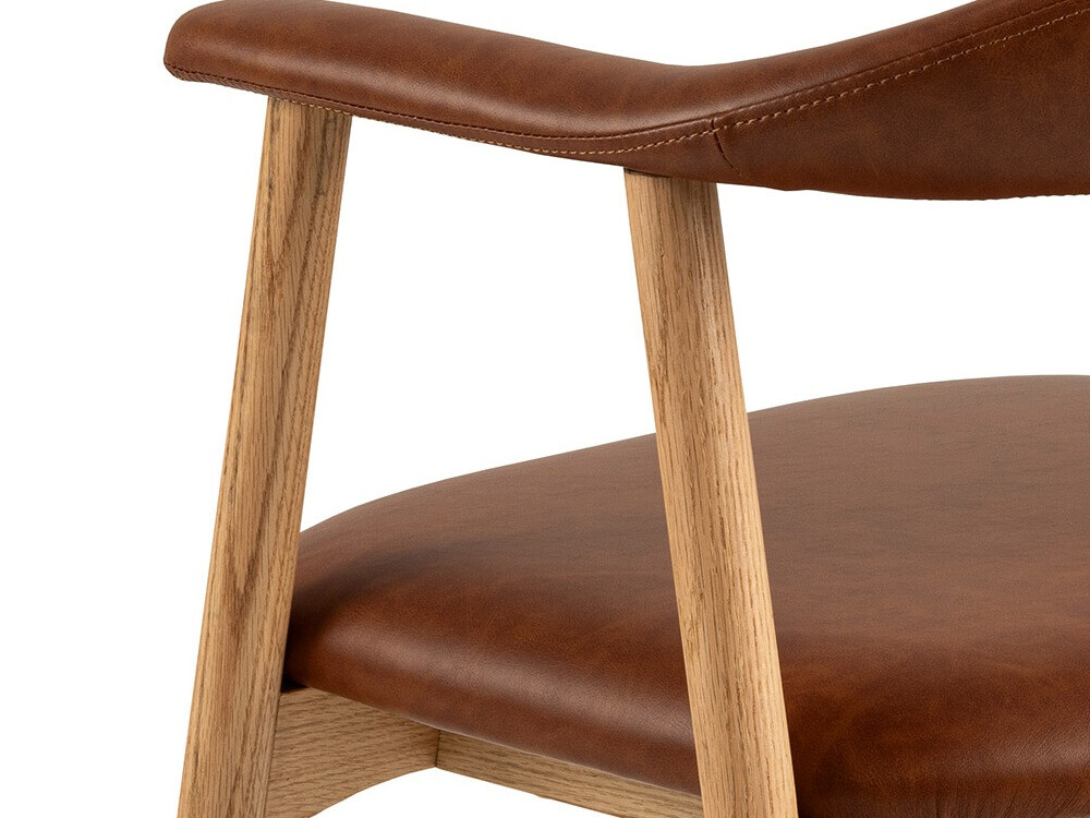 Стол Norsica 875 (Кафяв)