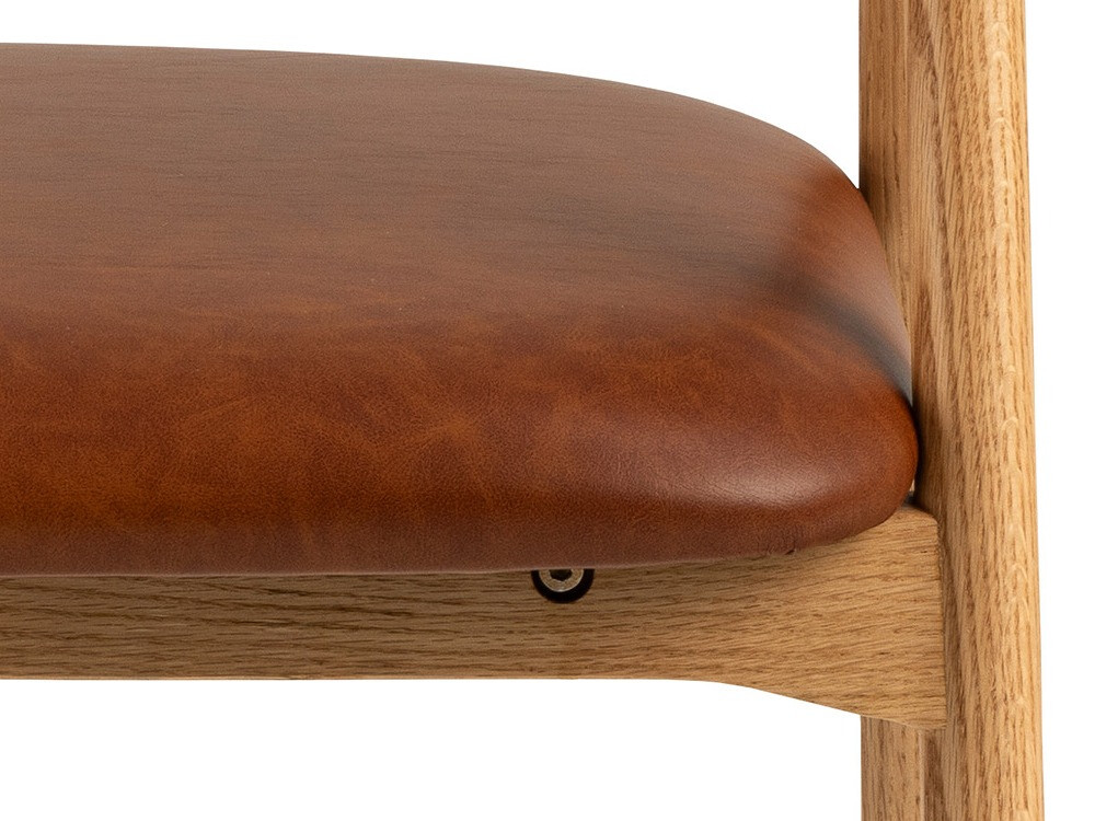 Стол Norsica 875 (Кафяв)