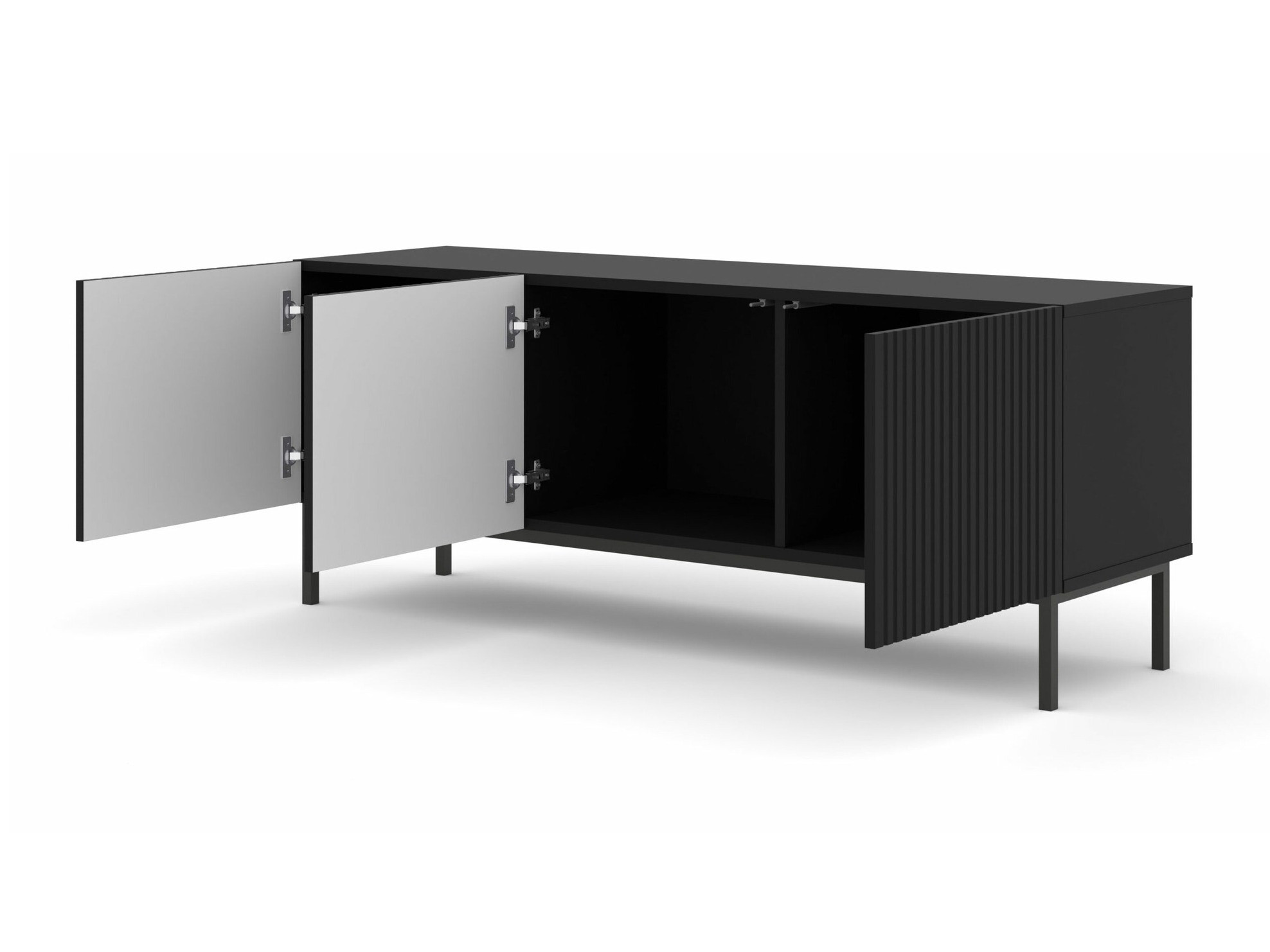 ТВ шкаф Mirmaro 102 (Черен)