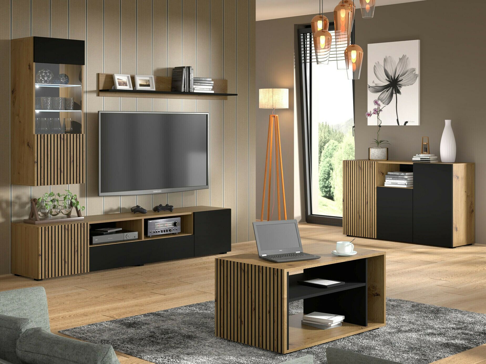 Стенна етажерка Felsoe 115