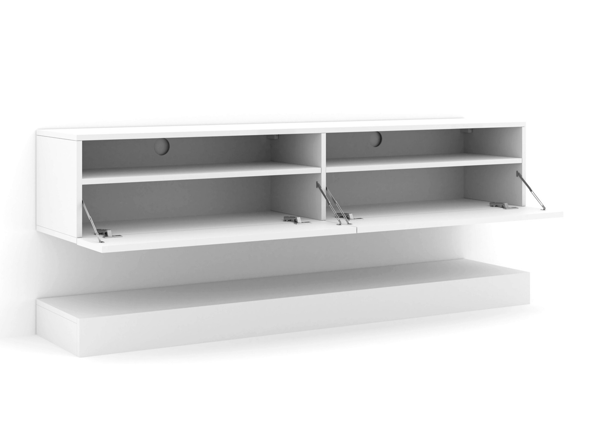 ТВ шкаф Buffalo 108 (Бял)