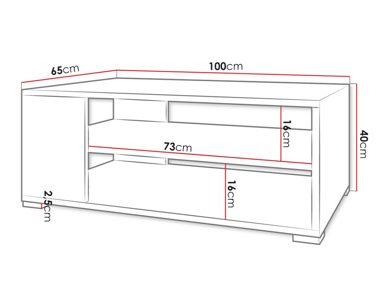 Масичка за кафе Comfivo Etrtale 103