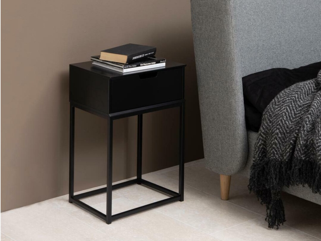 Нощно шкафче Norsica 106 (Черен)