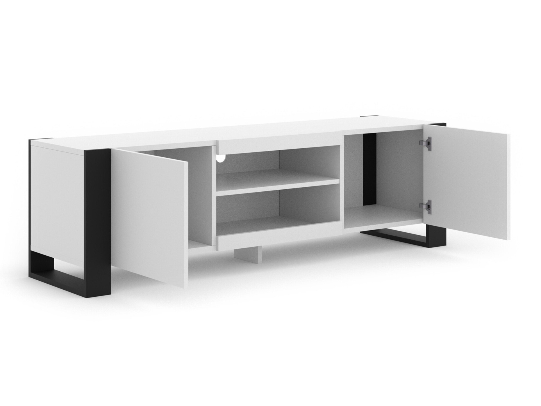 ТВ шкаф Tivtora 100 (Матов бял)