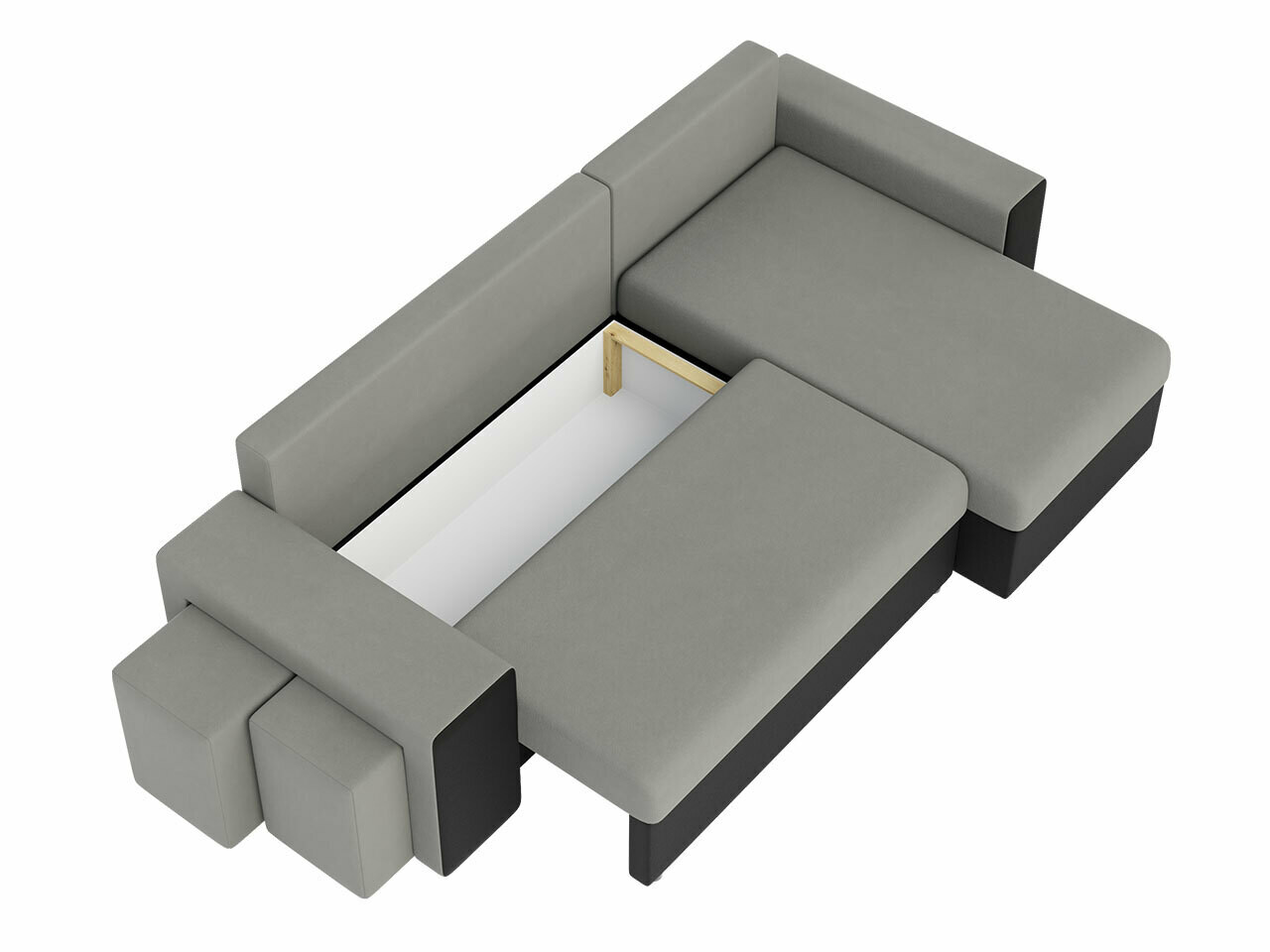 Ъглов диван Memphis 138 (Poso 01)