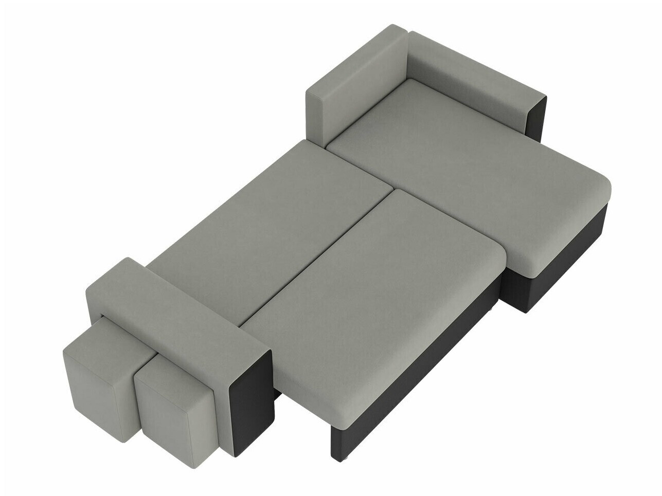 Ъглов диван Memphis 138 (Poso 100)