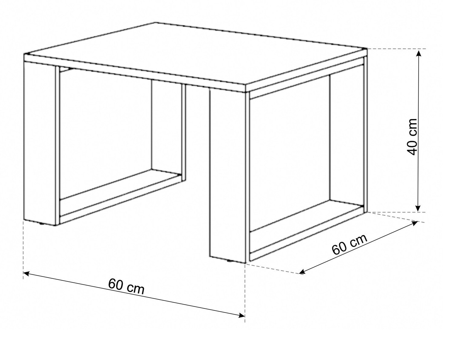 Масичка за кафе Buffalo 143 (Artisan дъб)