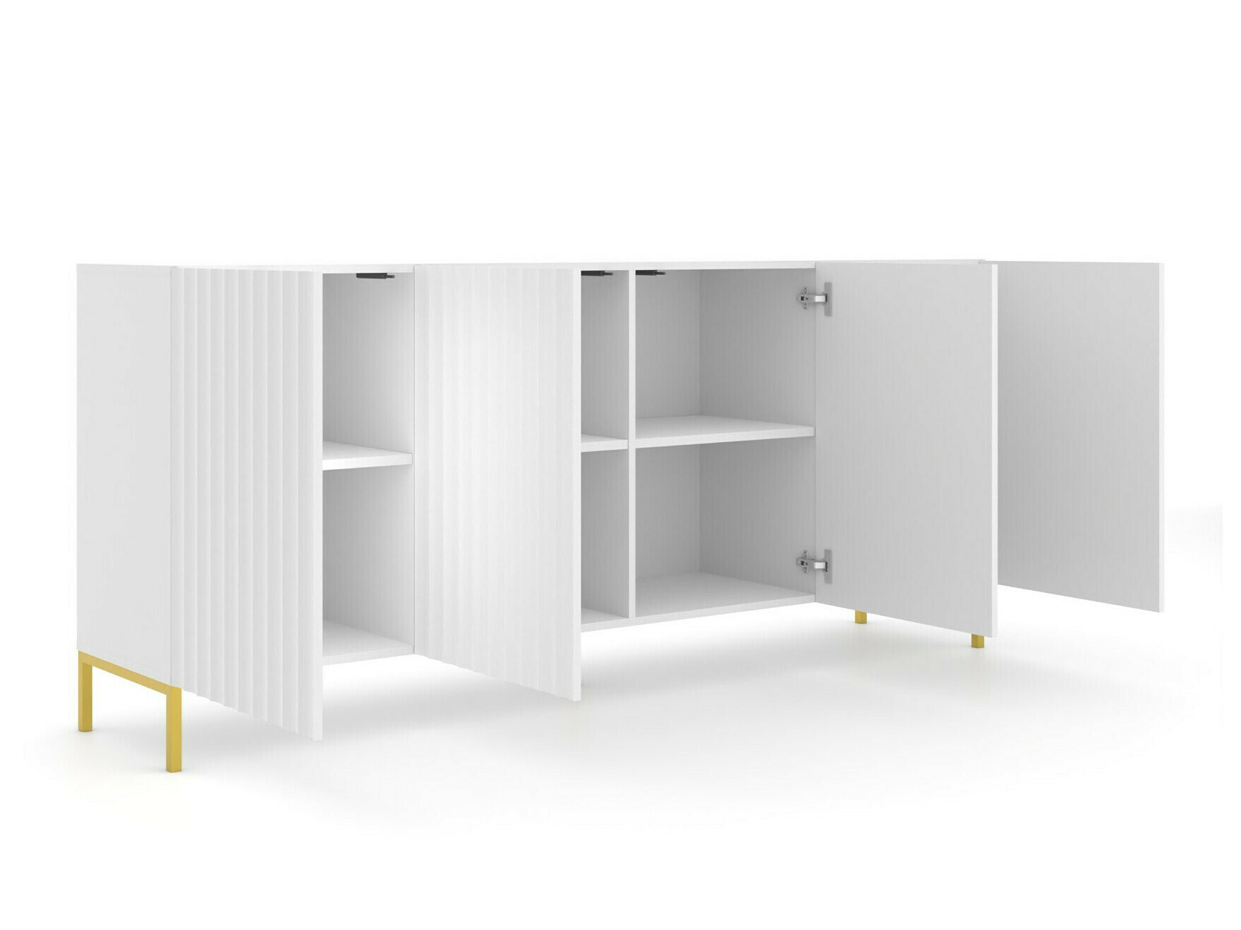 Комплект за хол Soropho 106 (Бял)