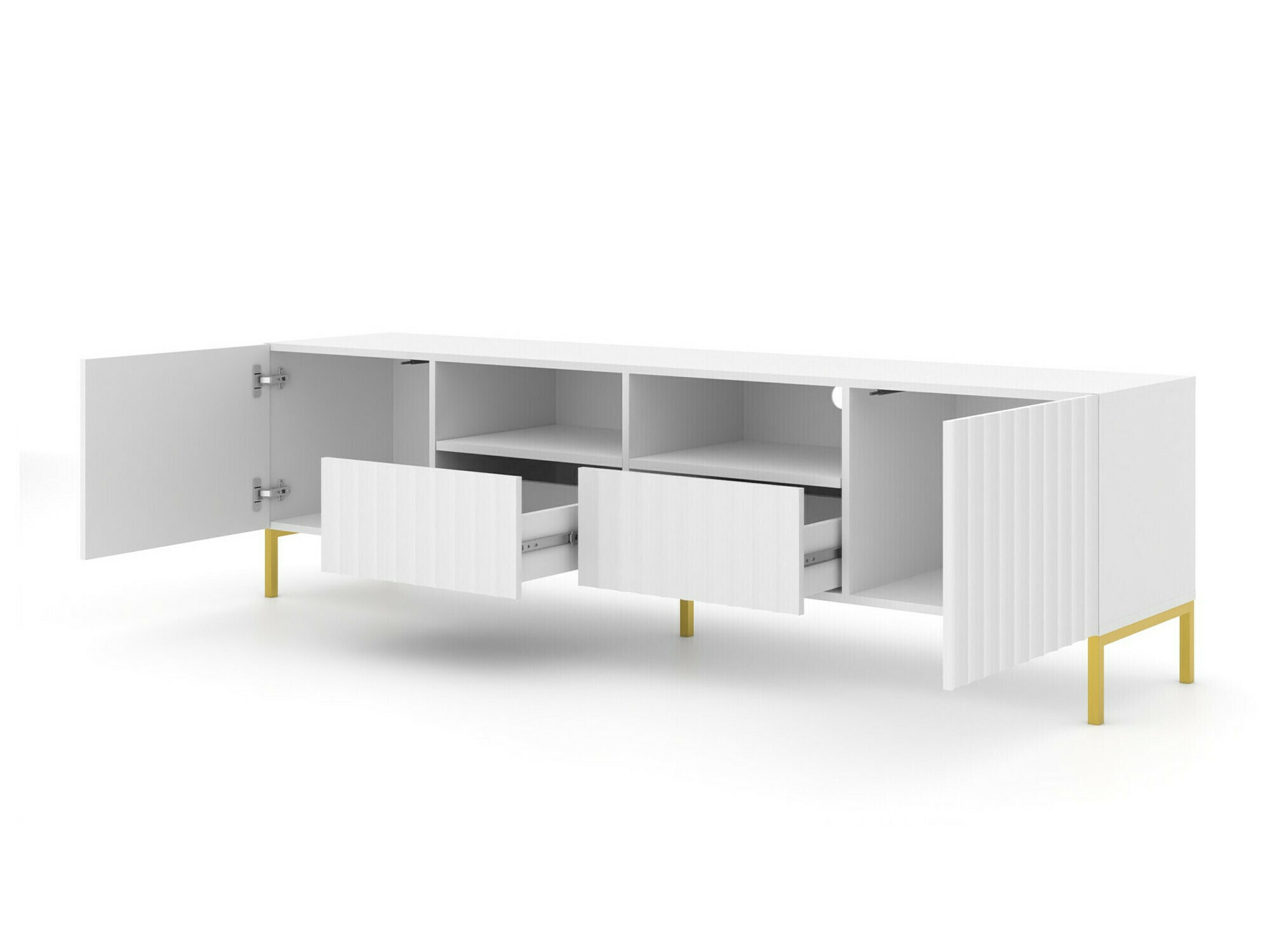 Комплект за хол Soropho 106 (Бял)