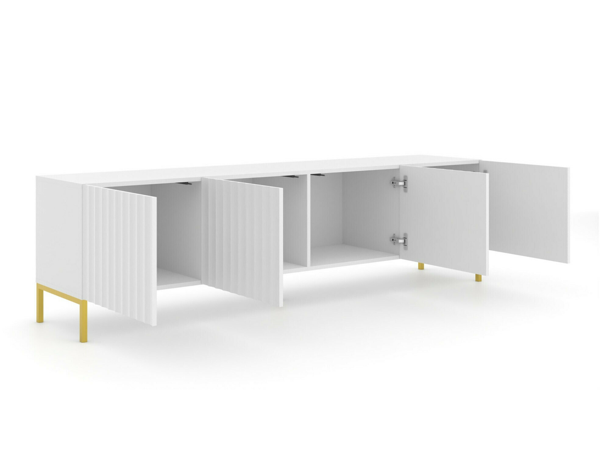 Комплект за хол Soropho 107 (Бял)