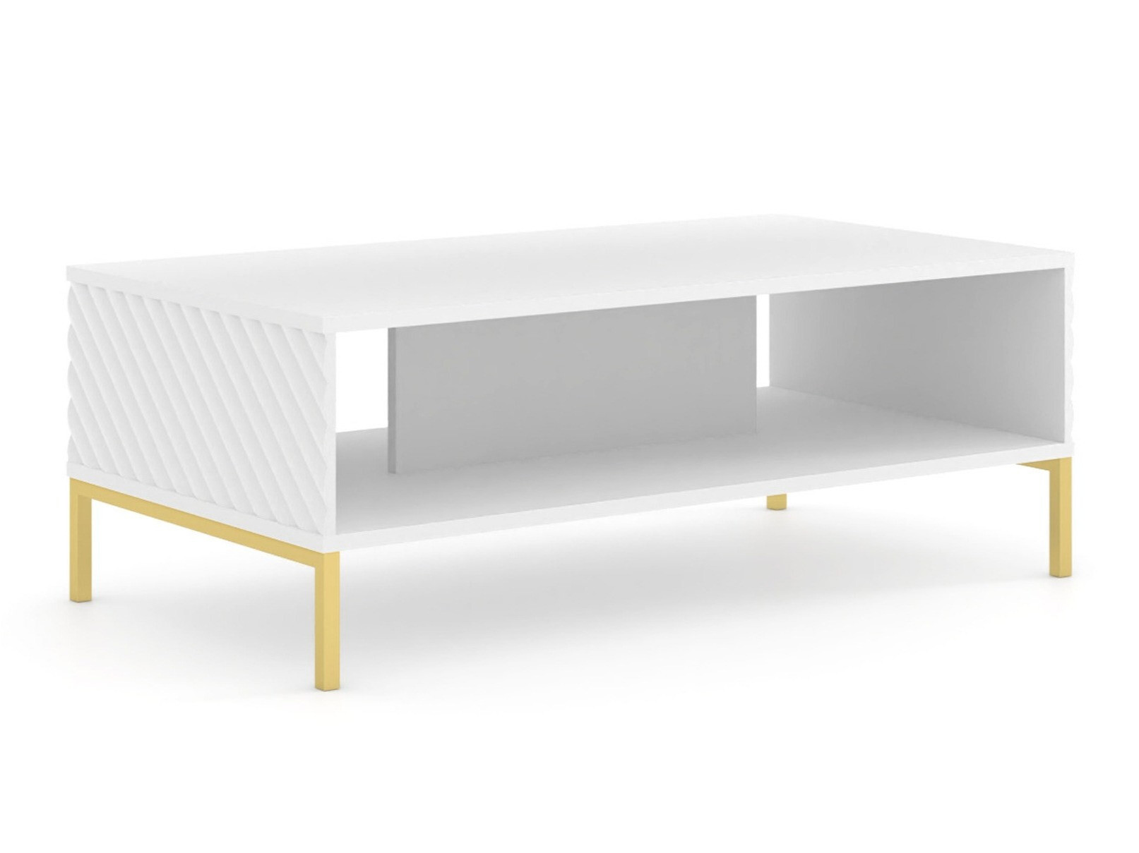 Масичка за кафе Fivremu 106 (Бял)